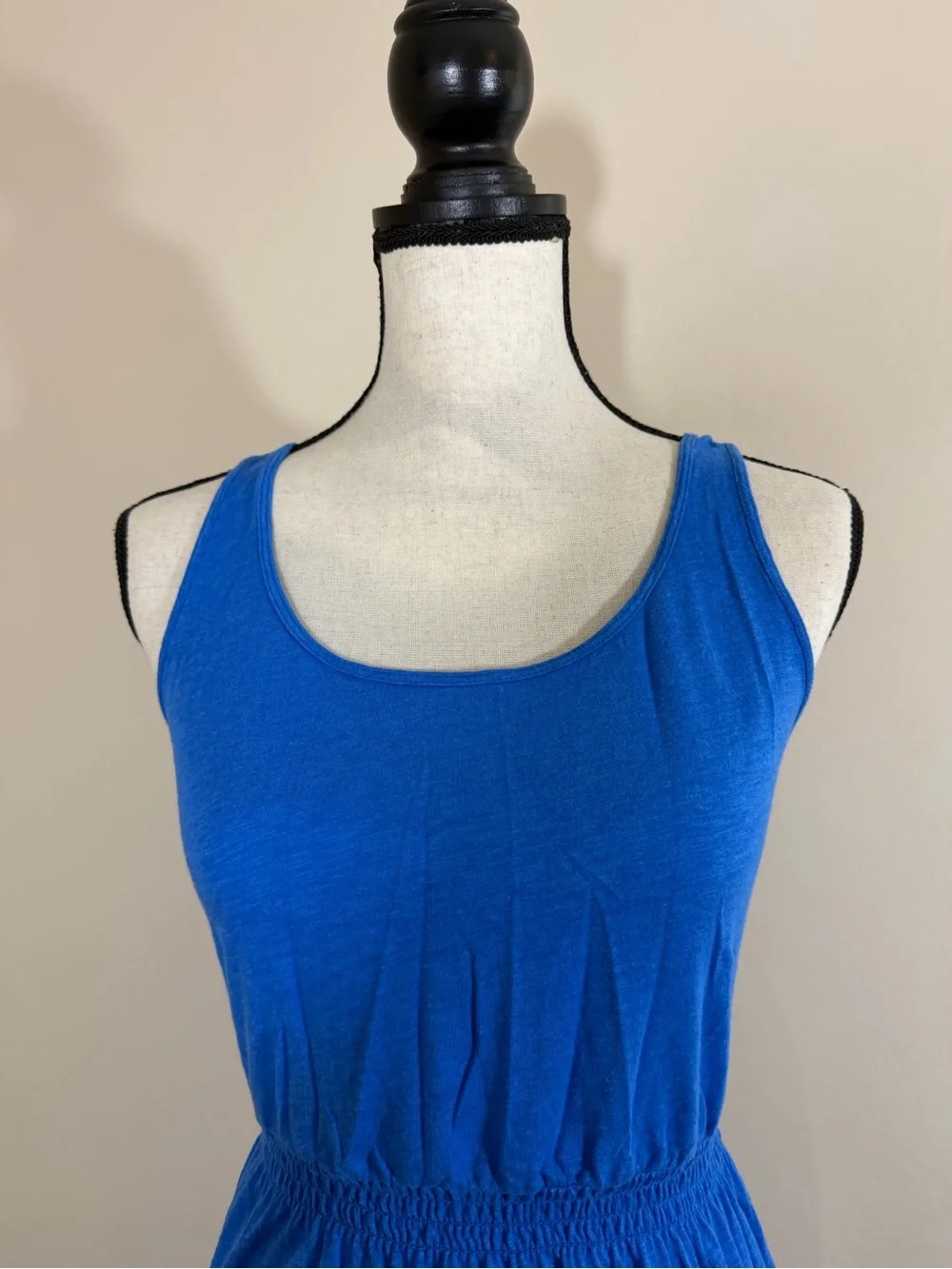 Abercrombie and Fitch Womens Royal Blue Racerback Maxi Dress Size Small